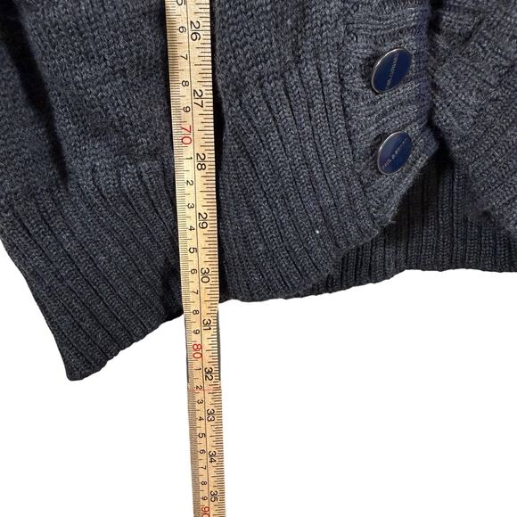 Paul & Shark Yachting Cardigan Sweater | Merino Wool Nautical Coastal Prep | L - Picture 9 of 9